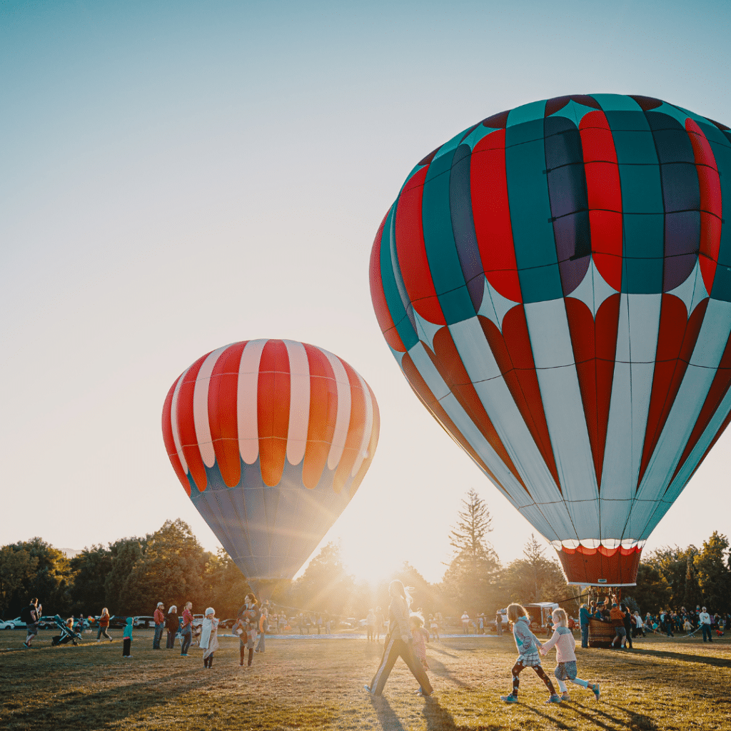 Beispielbild Heissluftballon Wochenende